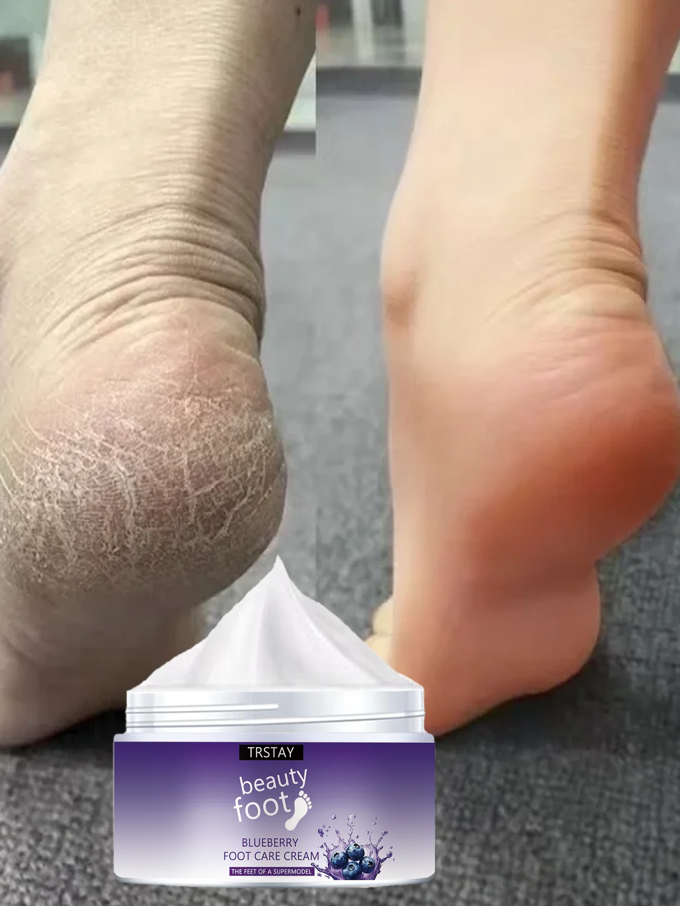 Увлажняющий лосьон для пяток, непрерывное увлажнение, смягчение, твердый кокон, восстановление, нежная формула для ухода за ногами для сухой потрескавшейся кожей, глубокое не
Увлажняющий лосьон для пяток, непрерывное увлажнение, смягчение, твердый кокон, восстановление, нежная формула для ухода за ногами для сухой потрескавшейся кожей, глубокое не