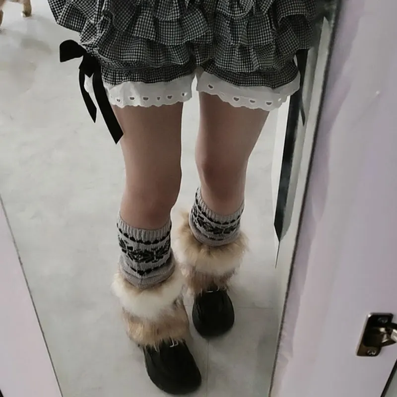 Женские гетры из искусственного меха, женские осенние леггинсы, сапоги Jk, чулки для девочек, чехол для ботинок в стиле Лолиты в стиле панк, утепленный чехол для ног с мехом в стиле Харадзюку
Женские гетры из искусственного меха, женские осенние леггинсы, сапоги Jk, чулки для девочек, чехол для ботинок в стиле Лолиты в стиле панк, утепленный чехол для ног с мехом в стиле Харадзюку