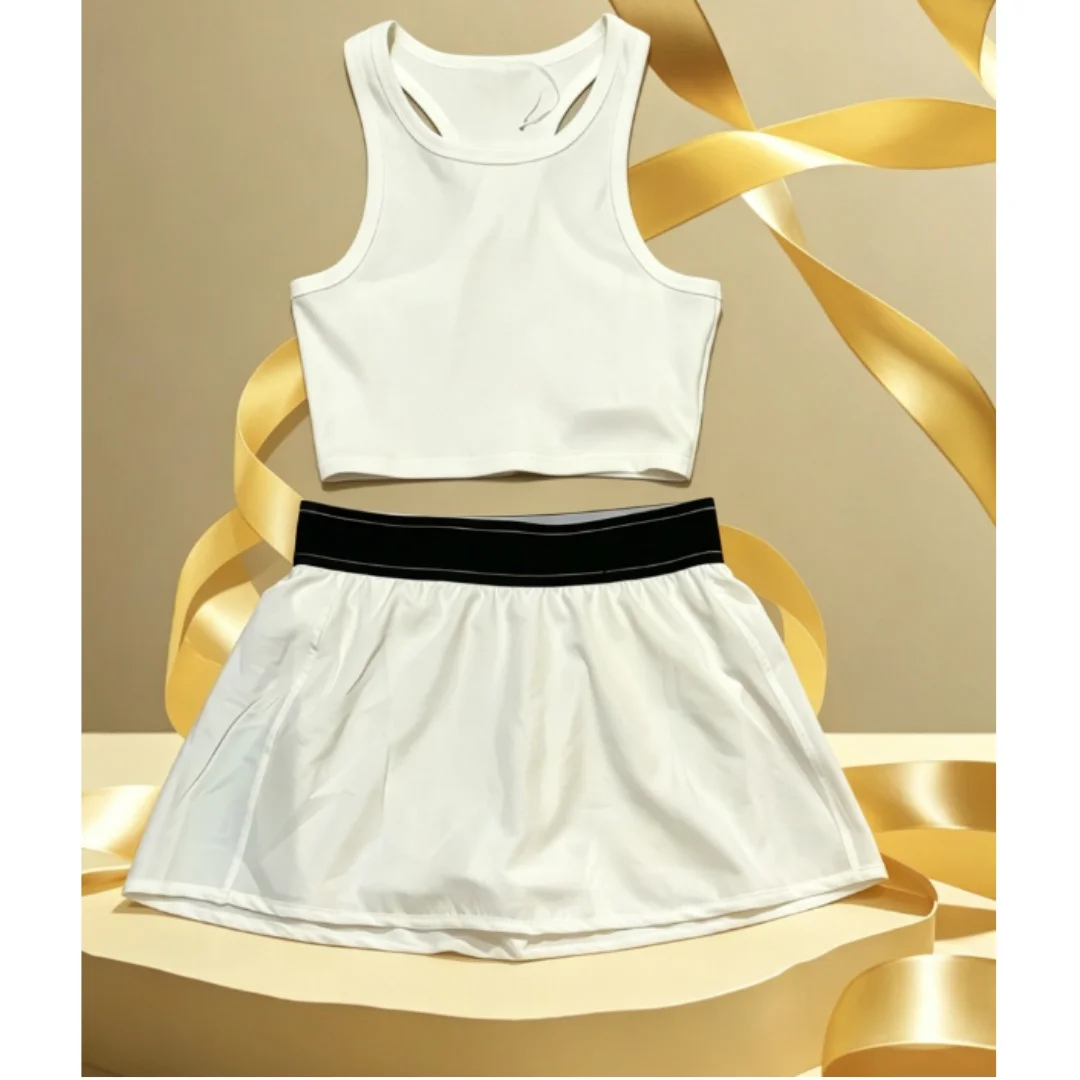 Summer New Style Women's Letter-stitched Short-sleeved Tank Top And Short Pants Sports Casual Set
Summer New Style Women's Letter-stitched Short-sleeved Tank Top And Short Pants Sports Casual Set
