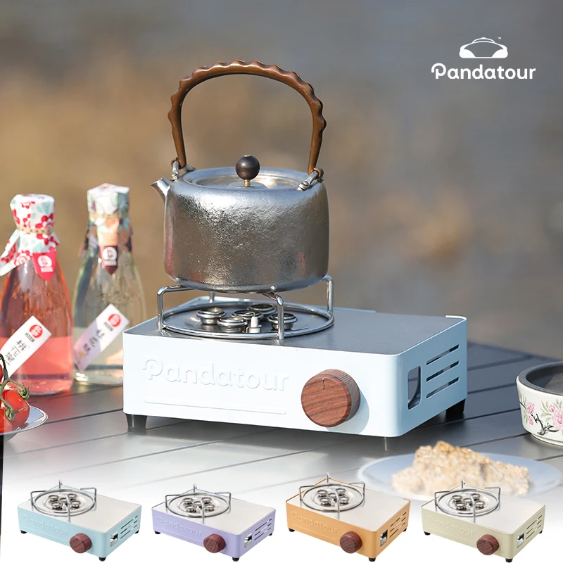 Pandatour Outdoor Stainless Steel Picnic Camping Stove One lick Ignite Desktop High firepower Stove Desktop Camping Gas Burner 
Pandatour Outdoor Stainless Steel Picnic Camping Stove One lick Ignite Desktop High firepower Stove Desktop Camping Gas Burner