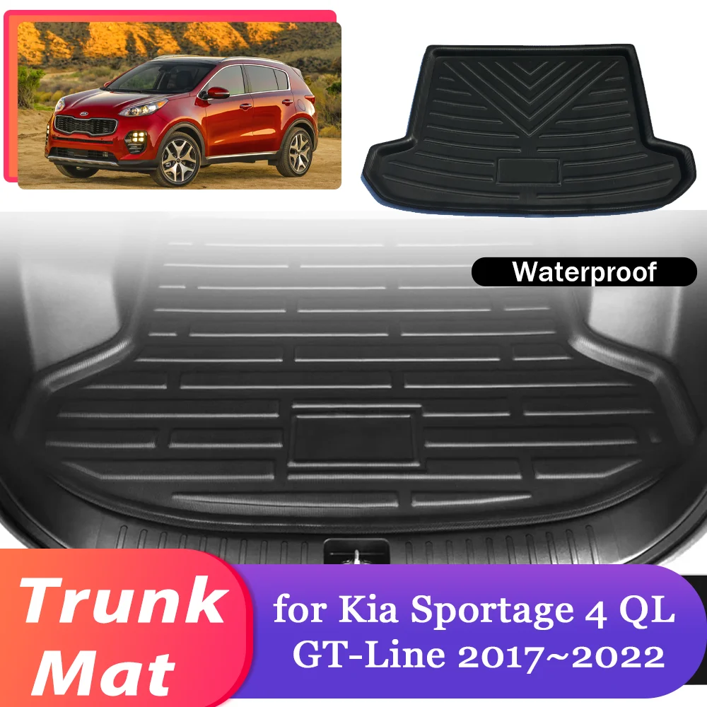 Коврик в багажник автомобиля для Kia Sportage 4 QL GT-Line 2017 ~ 2022 2018, водонепроницаемый коврик для багажа, коврик для багажника, чехол, аксессуары для ковров
Коврик в багажник автомобиля для Kia Sportage 4 QL GT-Line 2017 ~ 2022 2018, водонепроницаемый коврик для багажа, коврик для багажника, чехол, аксессуары для ковров
