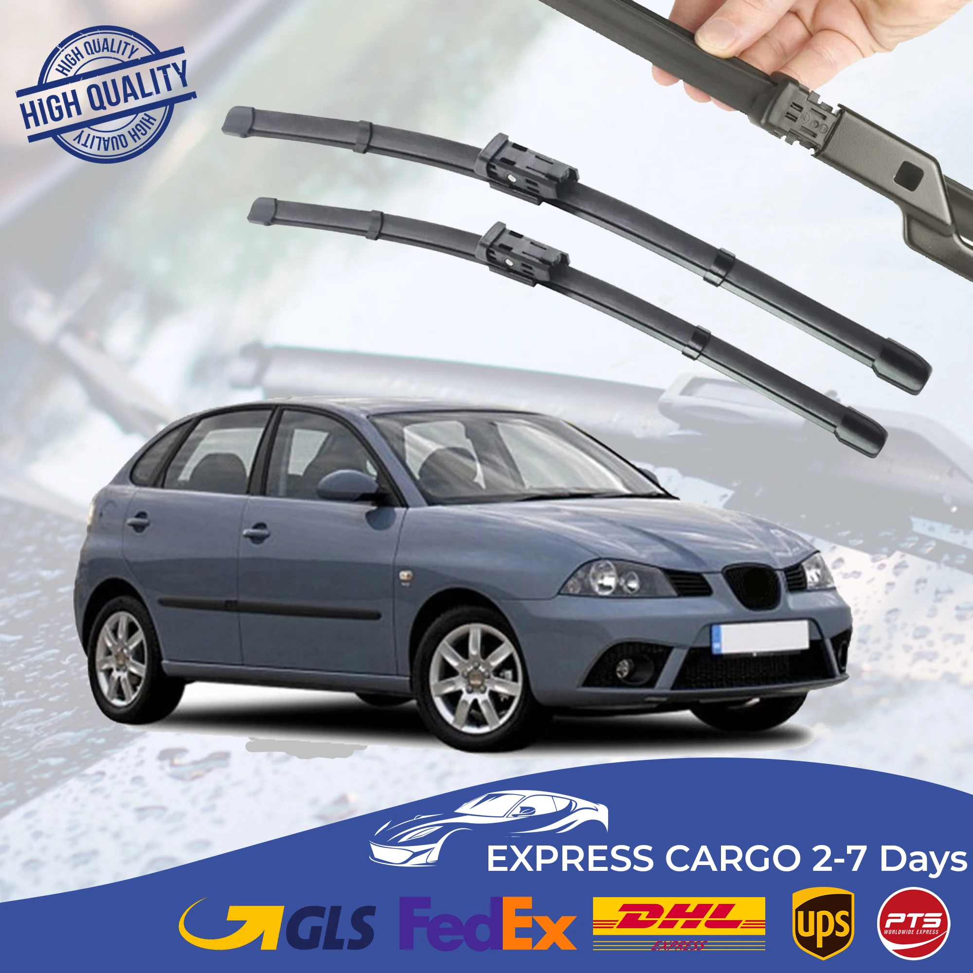 Car Wiper Blade For Seat Ibiza 2006 2007 2008 2009 Auto Windscreen Windshield Wipers Blades Window Wash Front
Car Wiper Blade For Seat Ibiza 2006 2007 2008 2009 Auto Windscreen Windshield Wipers Blades Window Wash Front