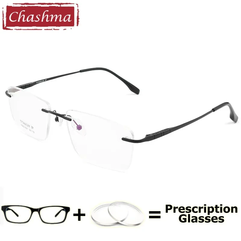 Очки Chashma по рецепту: безободковые оправы, люксовые оптические линзы из чистого титана для коррекции близорукости, очки для зрения
Очки Chashma по рецепту: безободковые оправы, люксовые оптические линзы из чистого титана для коррекции близорукости, очки для зрения