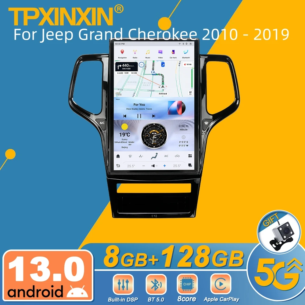 Автомагнитола для Jeep Grand Cherokee 2010-2019, Android, 2Din, стереоприемник, Авторадио, мультимедийный плеер, GPS-навигация, экран головного устройства
Автомагнитола для Jeep Grand Cherokee 2010-2019, Android, 2Din, стереоприемник, Авторадио, мультимедийный плеер, GPS-навигация, экран головного устройства
