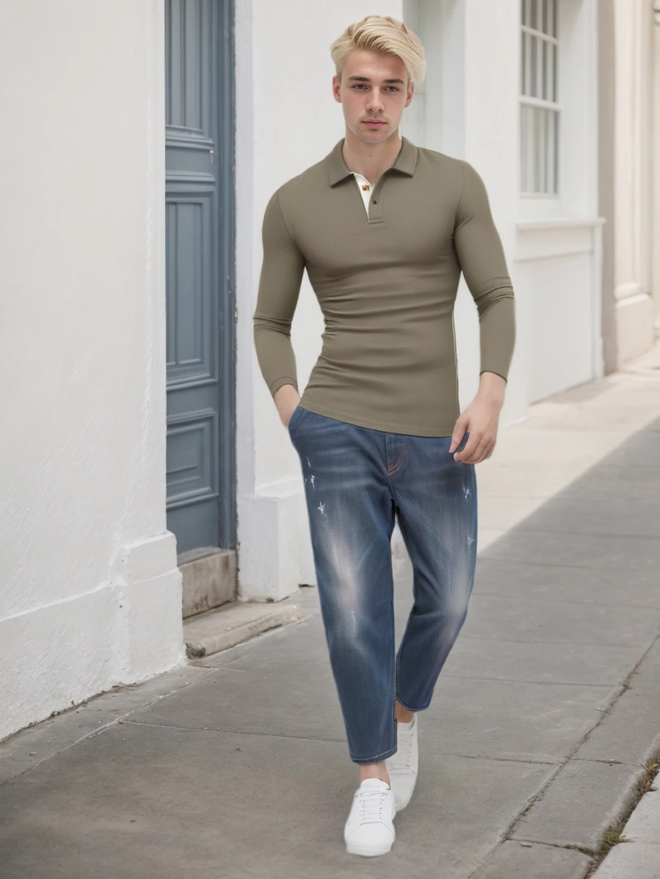 Мужская классическая рубашка-поло с длинным рукавом, свободная повседневная рубашка на пуговицах с лацканами, топы
Мужская классическая рубашка-поло с длинным рукавом, свободная повседневная рубашка на пуговицах с лацканами, топы