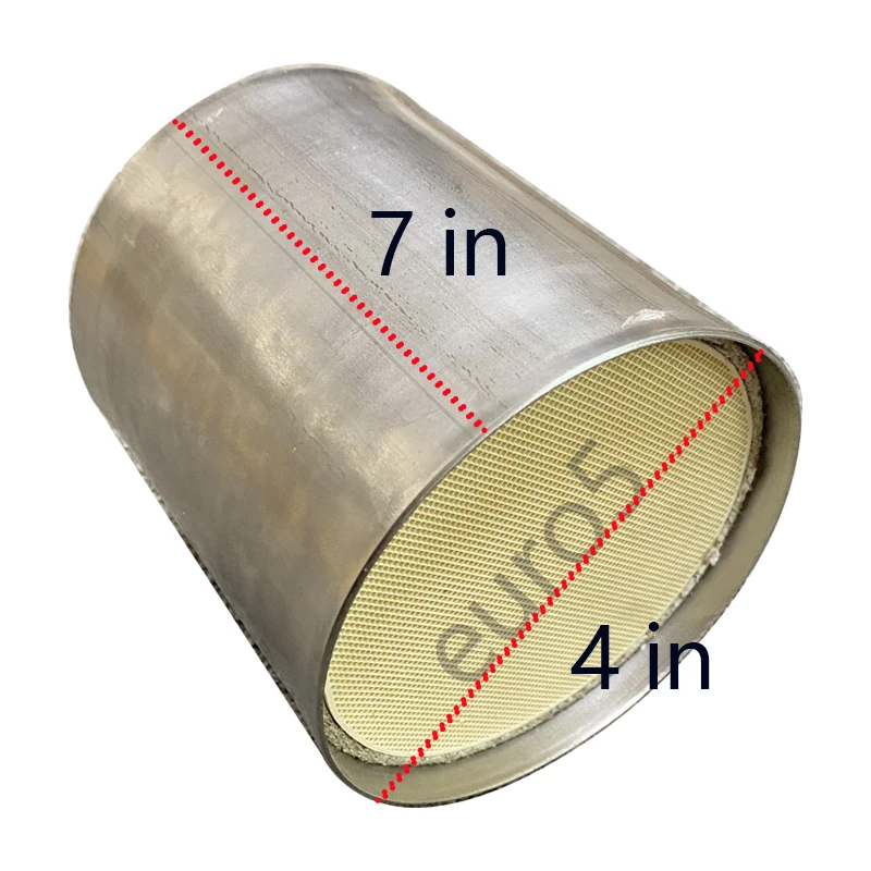 Universal 4*7 inches Euro5 Ceramic Honeycomb Catalytic Converter with Metal Coating for Gasoline Engines system
Universal 4*7 inches Euro5 Ceramic Honeycomb Catalytic Converter with Metal Coating for Gasoline Engines system