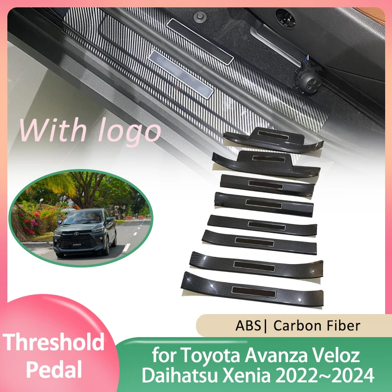 Накладка на порог двери для Toyota Avanza Daihatsu Xenia W100 2022 ~ 2024 защитные наклейки на порог
Накладка на порог двери для Toyota Avanza Daihatsu Xenia W100 2022 ~ 2024 защитные наклейки на порог