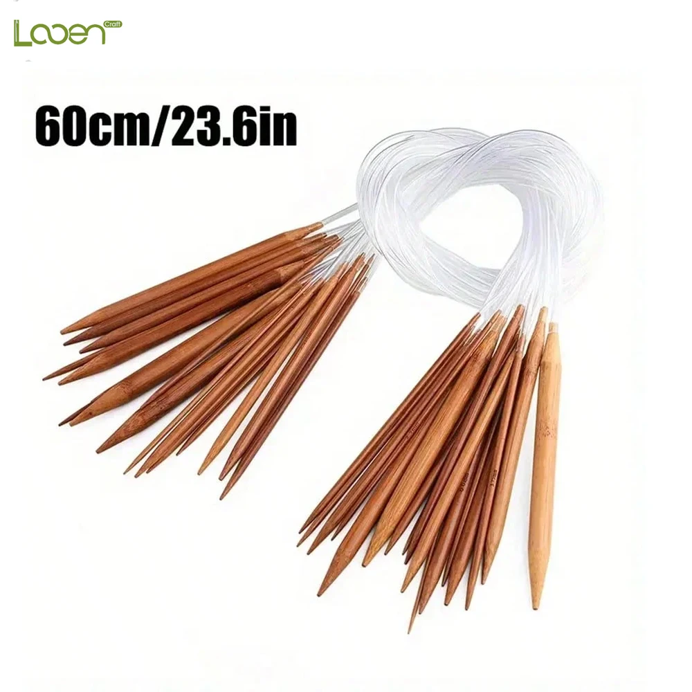 40cm/60cm/80cm Carbonized White Tube Circular Needles, 18 pieces/set, DIY Knitting Sweater Needles
40cm/60cm/80cm Carbonized White Tube Circular Needles, 18 pieces/set, DIY Knitting Sweater Needles