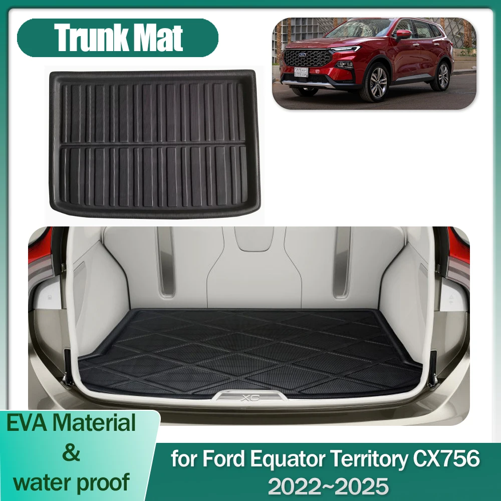 Car Trunk Mat for Ford Equator Territory CX756 2022~2025 Luggage Boot Liner Cargo Floor Carpet Waterproof Cover Tray Accessories 
Car Trunk Mat for Ford Equator Territory CX756 2022~2025 Luggage Boot Liner Cargo Floor Carpet Waterproof Cover Tray Accessories