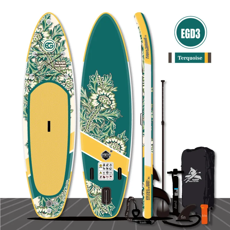 Floral SUP Inflatable Surfboard Jewel Green Paddle Board Professional Beginner Smooth Inflatable Paddle Board
Floral SUP Inflatable Surfboard Jewel Green Paddle Board Professional Beginner Smooth Inflatable Paddle Board