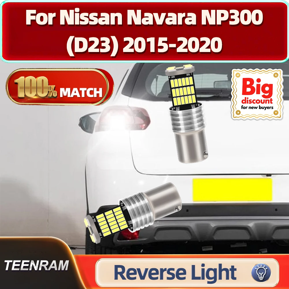 2pcs 1156 BA15S P21W LED Lights 3400LM Auto Reverse Backup Lamps 12V For Nissan Navara NP300 (D23) 2015 2016 2017 2018 2019 2020
2pcs 1156 BA15S P21W LED Lights 3400LM Auto Reverse Backup Lamps 12V For Nissan Navara NP300 (D23) 2015 2016 2017 2018 2019 2020