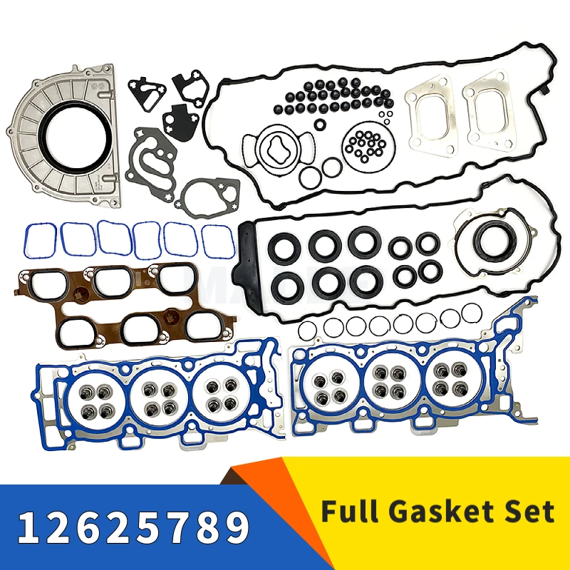12625789 Engine Full Head Gasket Set For Chevrolet Camaro New CTS 3.6 LFX Auto Accessories Overhaul Cylinder Head Gasket Kit
12625789 Engine Full Head Gasket Set For Chevrolet Camaro New CTS 3.6 LFX Auto Accessories Overhaul Cylinder Head Gasket Kit