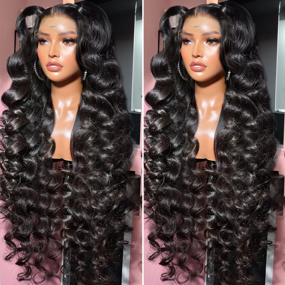 300 Density 40 Inch Loose Wave 13x6 HD Lace Front Human Hair Wigs 13x4 Natural Water Frontal Wig For Women Loose Deep Wave Wigs
300 Density 40 Inch Loose Wave 13x6 HD Lace Front Human Hair Wigs 13x4 Natural Water Frontal Wig For Women Loose Deep Wave Wigs