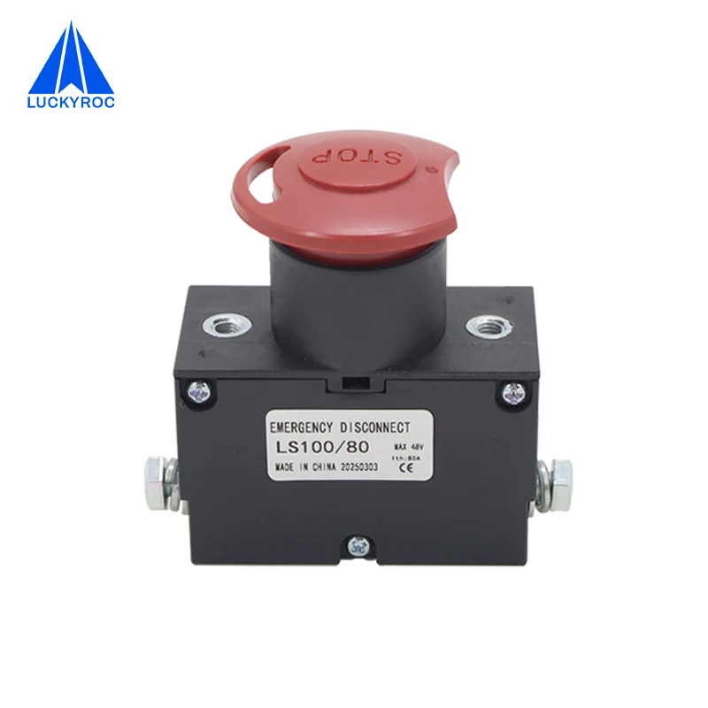 LUCKYROC Forklift Spare Parts Emergency Stop Switch 7915491661 0009733119 S100/80 for Linde 1133-01 MT15
LUCKYROC Forklift Spare Parts Emergency Stop Switch 7915491661 0009733119 S100/80 for Linde 1133-01 MT15