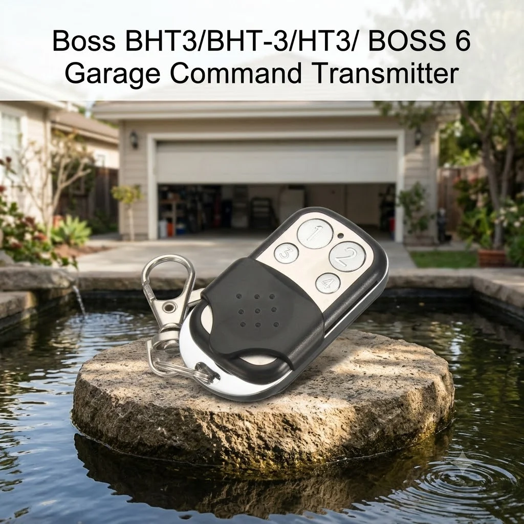 2pcs Boss BHT3/BHT-3/HT3/ BOSS 6 Garage Remote Control 433MHz BOL4/BOL6/OL4 433MHz
2pcs Boss BHT3/BHT-3/HT3/ BOSS 6 Garage Remote Control 433MHz BOL4/BOL6/OL4 433MHz
