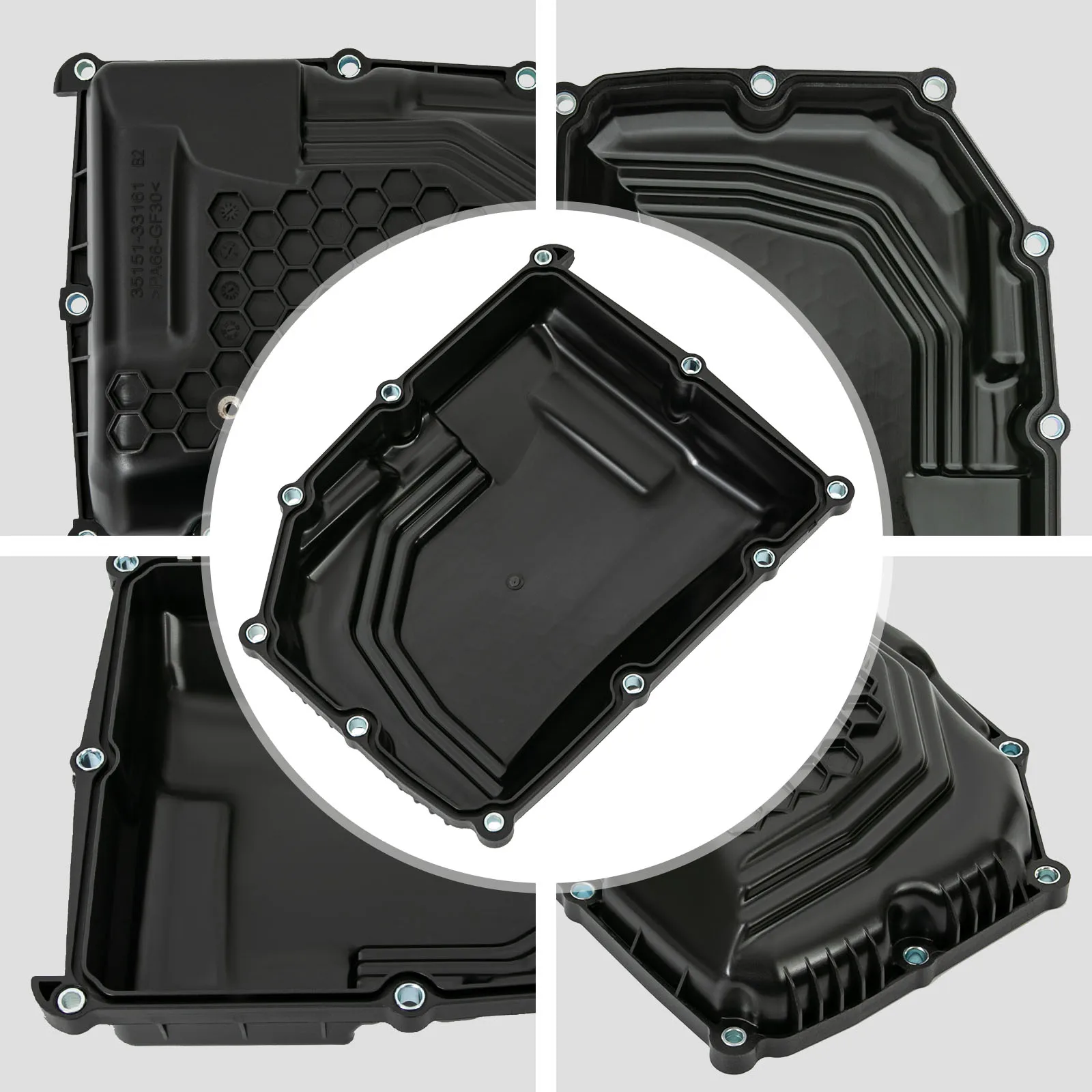 Oil Pan, Transmission Transaxle Oil Pan, Transmission Transaxle Oil Pan for 2017-2021 Toyota RAV4/Camry/Halanda/Sienna Black
Oil Pan, Transmission Transaxle Oil Pan, Transmission Transaxle Oil Pan for 2017-2021 Toyota RAV4/Camry/Halanda/Sienna Black