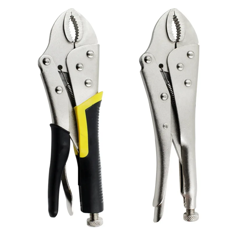 10 Inches Multifunctional Pliers Manual Pressure Adjustable Fixed Forceps Round Mouth Durable Non-Slip Removal Fixing Screw Nut
10 Inches Multifunctional Pliers Manual Pressure Adjustable Fixed Forceps Round Mouth Durable Non-Slip Removal Fixing Screw Nut