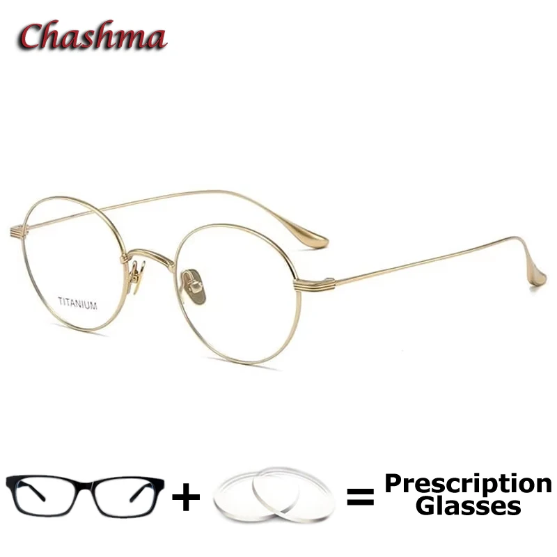 Chashma Prescription Glasses Men Optical Myopia Lenses Women Frames Multifocal Progressive Pure Titanium Round Spectacles Gafas
Chashma Prescription Glasses Men Optical Myopia Lenses Women Frames Multifocal Progressive Pure Titanium Round Spectacles Gafas