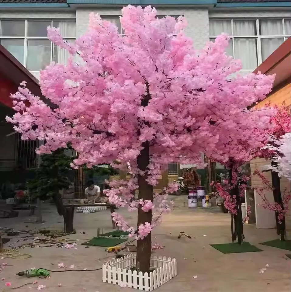 Artificial Cherry Blossom Tree, Fake Plant Outdoor Decoration for Wedding, Home, Entrance, Garden, Office Interior Decoration
Artificial Cherry Blossom Tree, Fake Plant Outdoor Decoration for Wedding, Home, Entrance, Garden, Office Interior Decoration