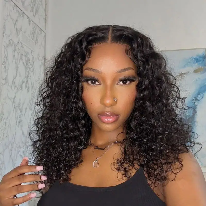 Short Bob Wig Glueless Wigs Human Hair Wigs Ready To Go 5x5 Closure Deep Wave Wig Curly Human Hair Wig HD Lace Front Wig
Short Bob Wig Glueless Wigs Human Hair Wigs Ready To Go 5x5 Closure Deep Wave Wig Curly Human Hair Wig HD Lace Front Wig