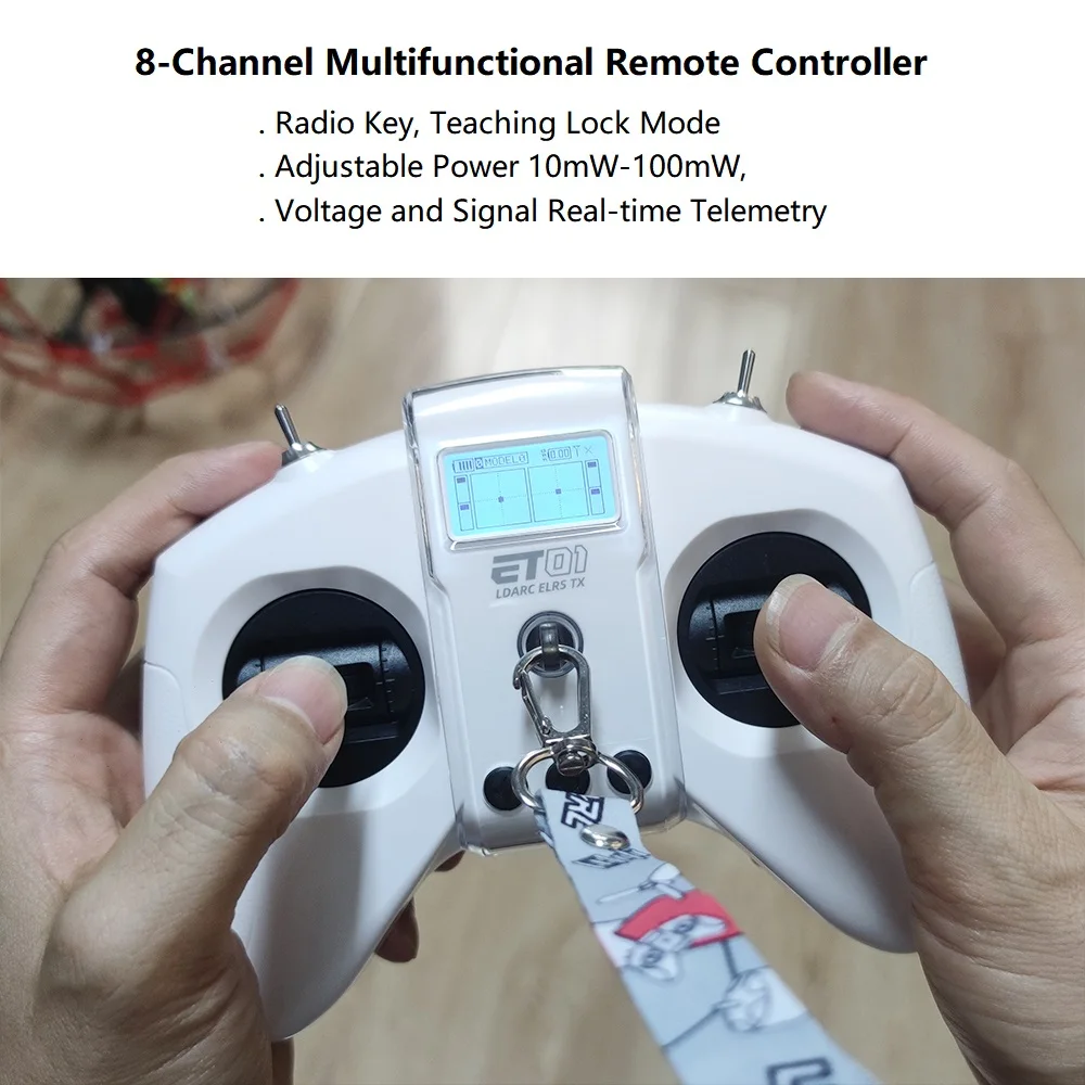 LDARC ET01 radio Remote control transmitter elrs protocol for quadcopter rc boat, robots ,butterffly control;
LDARC ET01 radio Remote control transmitter elrs protocol for quadcopter rc boat, robots ,butterffly control;