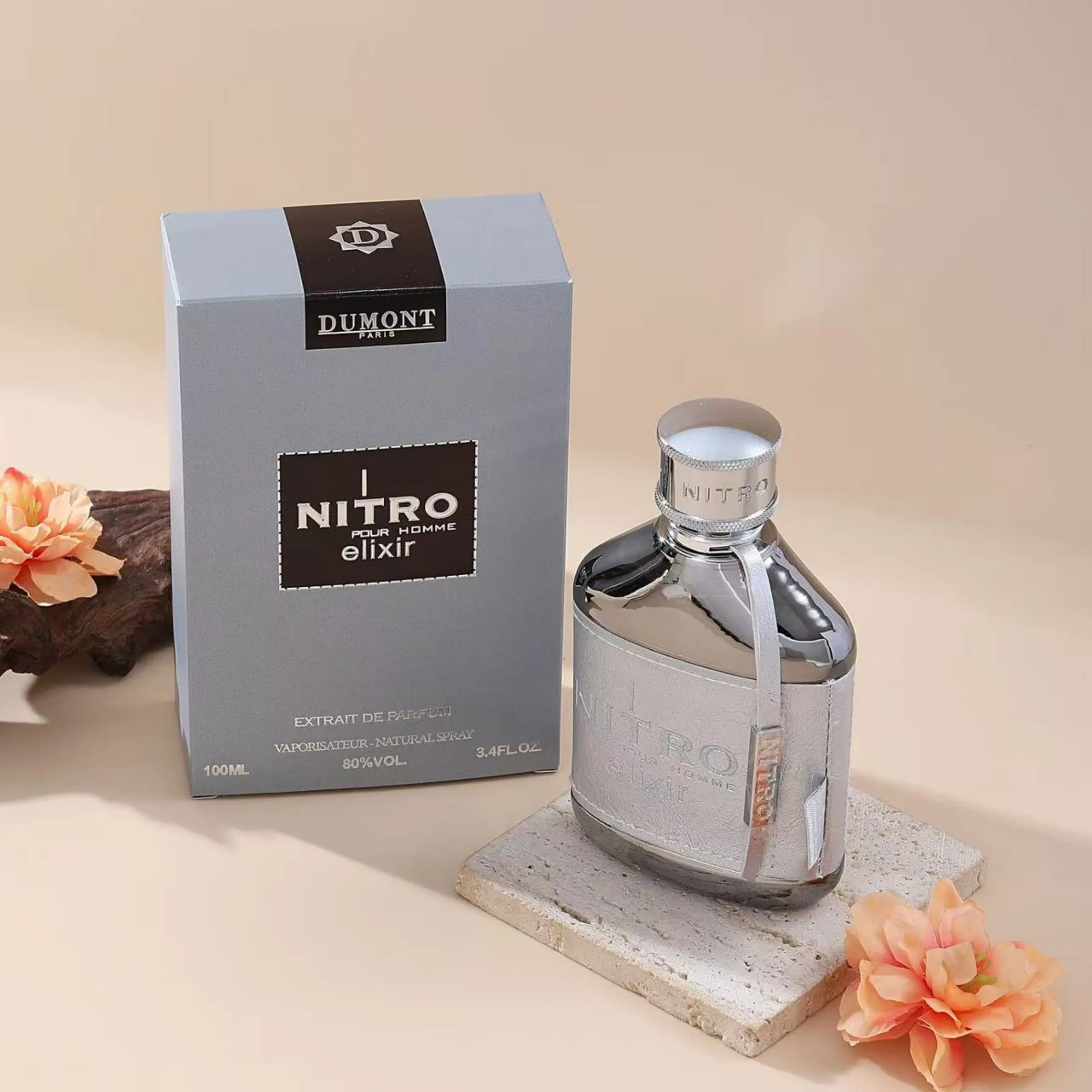 Dumont Nitro Elixir Pour Homme Men's Extrait de Parfum Rich Woody Masculine Fragrance
Dumont Nitro Elixir Pour Homme Men's Extrait de Parfum Rich Woody Masculine Fragrance
