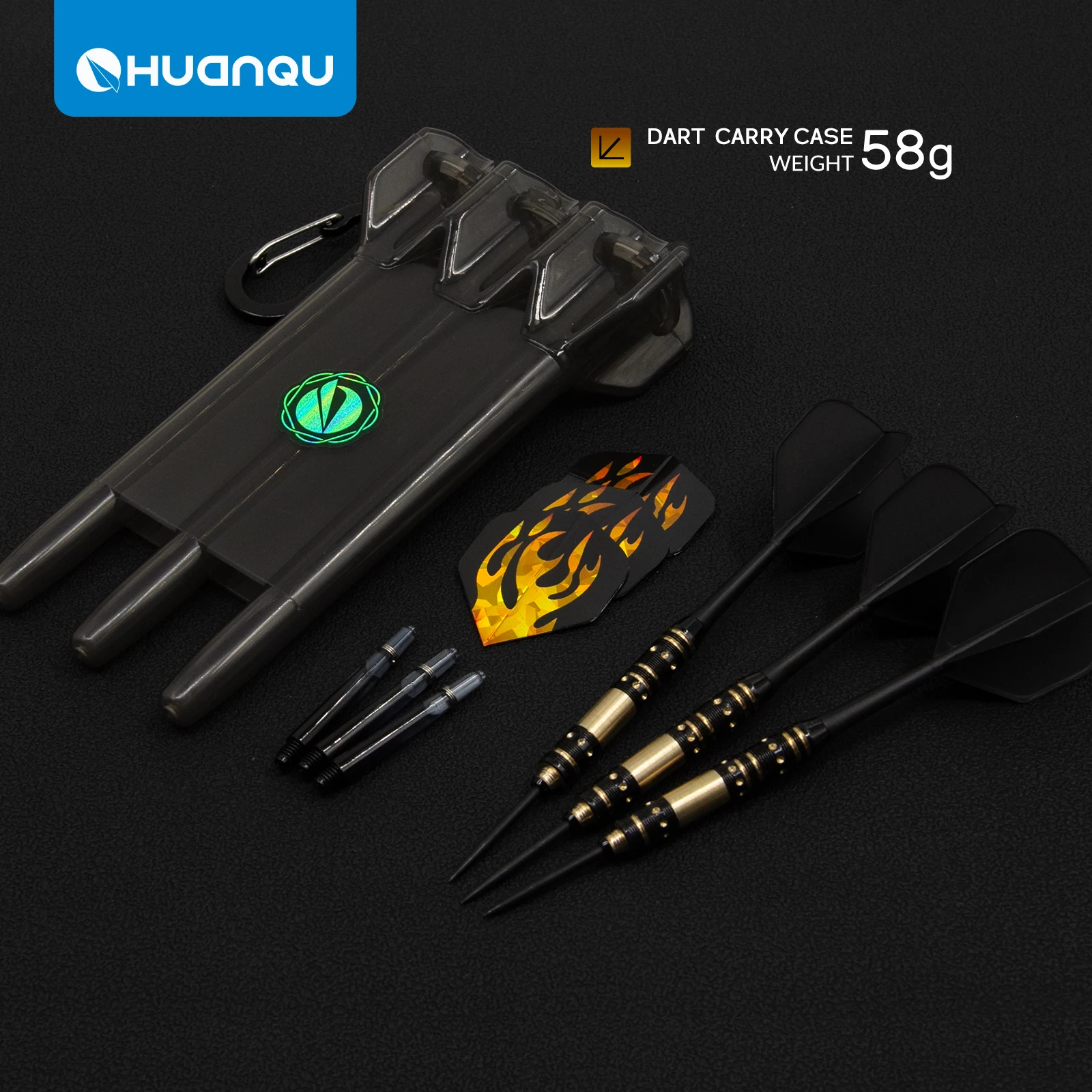 Huanqu 19g Copper Dart Set, Integrated Dart Wings with Replacement Dart Shafts, Black and Gold Flame Pattern Dart Wings, Outdoor Portable Dart Storage Box, Sports and Leisure Equipment, Dart Supplies, the First Choice for Dart Enthusiasts, Birthday Gift,
Huanqu 19g Copper Dart Set, Integrated Dart Wings with Replacement Dart Shafts, Black and Gold Flame Pattern Dart Wings, Outdoor Portable Dart Storage Box, Sports and Leisure Equipment, Dart Supplies, the First Choice for Dart Enthusiasts, Birthday Gift,