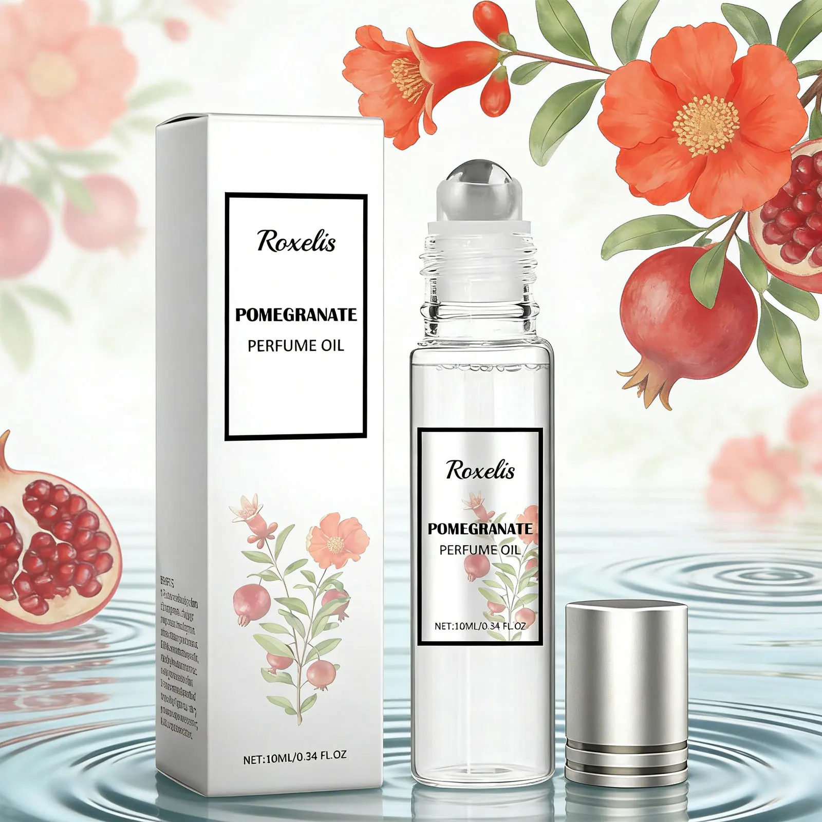 ROXELIS 10 мл Парфюмерное масло с ароматом граната, 10 мл, стойкий аромат, масло для тела для женщин, удобный дорожный формат 0.34 унции
ROXELIS 10 мл Парфюмерное масло с ароматом граната, 10 мл, стойкий аромат, масло для тела для женщин, удобный дорожный формат 0.34 унции