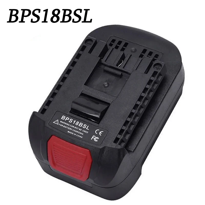 BPS18BSL Battery Adapter Converter for Black Decker/Stanley/Porter Battery to for Bosch 18V Tool
BPS18BSL Battery Adapter Converter for Black Decker/Stanley/Porter Battery to for Bosch 18V Tool
