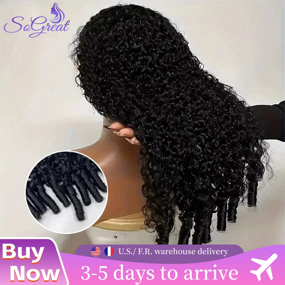 Sogreat 200% Density 13x4 Lace Front Wigs Burmese Curly Wig Human Hair Natural Black Wig Human Hair Pre-Plucked Brazilian Hair
Sogreat 200% Density 13x4 Lace Front Wigs Burmese Curly Wig Human Hair Natural Black Wig Human Hair Pre-Plucked Brazilian Hair