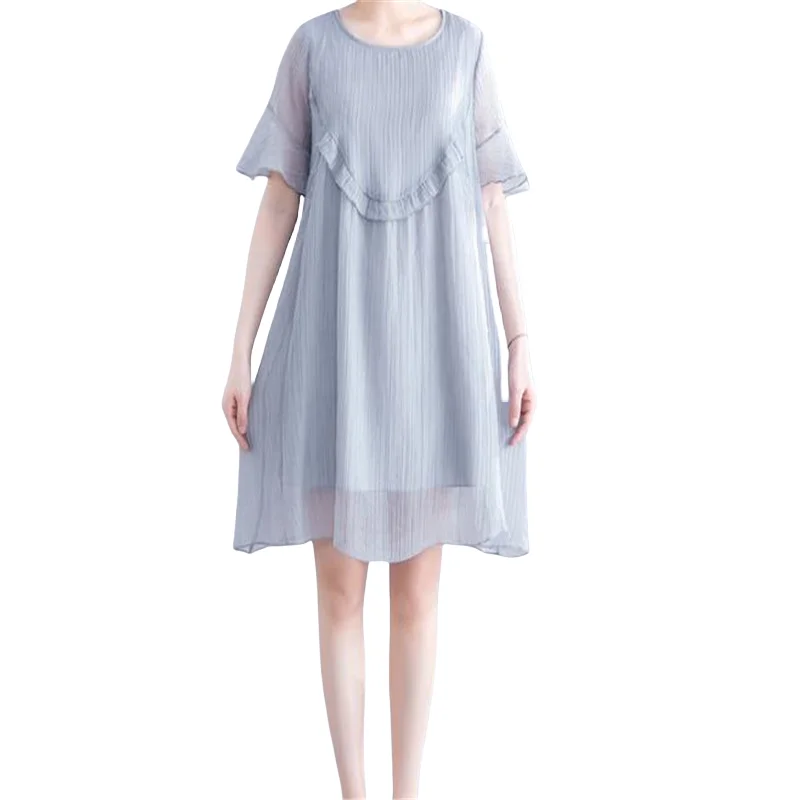 Mori Girl Summer Women Midi Dress O Neck Cotton Linen Casual Loose Vestidos Vintage Elegant Stitching Lady Dress
Mori Girl Summer Women Midi Dress O Neck Cotton Linen Casual Loose Vestidos Vintage Elegant Stitching Lady Dress