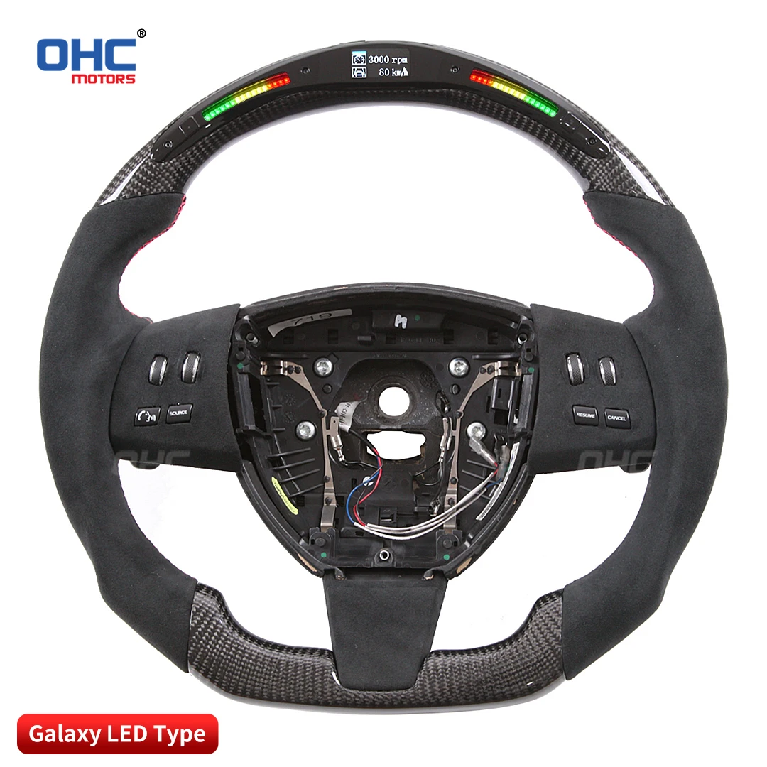 Galaxy Pro LED Performance Steering Wheel for Jaguar Carbon Fiber Steering Wheel LED Data Display Steering Wheel
Galaxy Pro LED Performance Steering Wheel for Jaguar Carbon Fiber Steering Wheel LED Data Display Steering Wheel