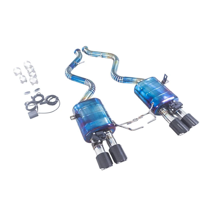 High Performance GFC Titanium Alloy Axleback Exhaust for BMW M3 E92 4.0L Dual Mufflers Dual Valves Quad Outlets
High Performance GFC Titanium Alloy Axleback Exhaust for BMW M3 E92 4.0L Dual Mufflers Dual Valves Quad Outlets