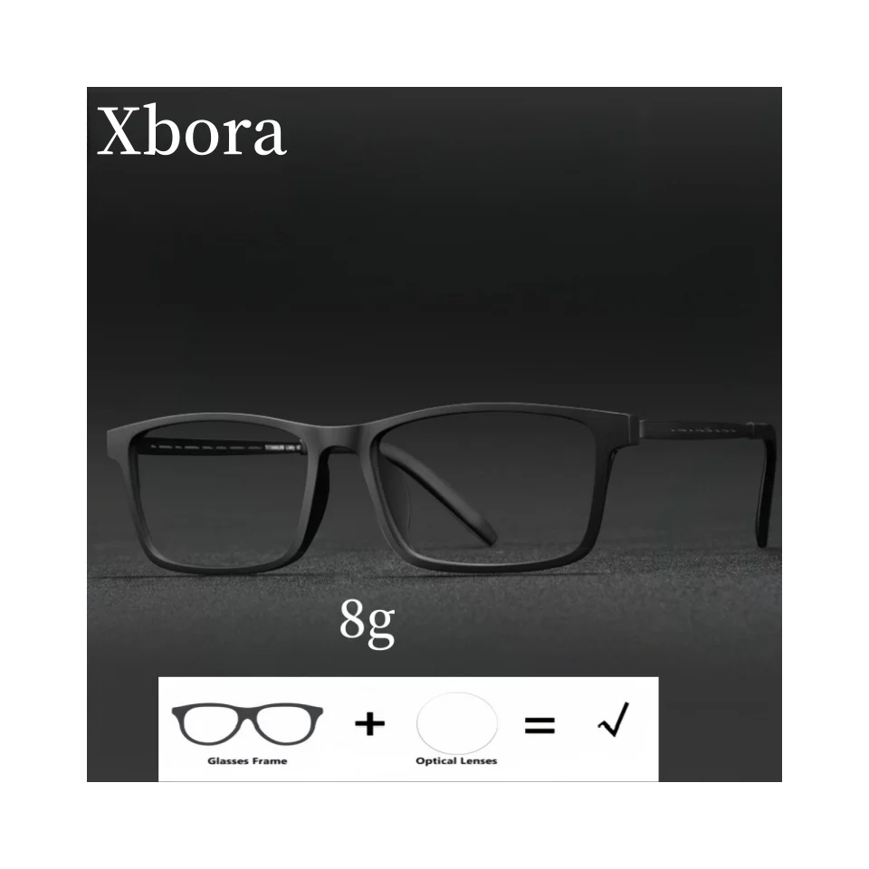 Xbora Fashion Square Optical Prescription Eyeglasses Men Myopia Hyperopia Progressive Glasses Ultra Light Anti-Blue Light 8822
Xbora Fashion Square Optical Prescription Eyeglasses Men Myopia Hyperopia Progressive Glasses Ultra Light Anti-Blue Light 8822