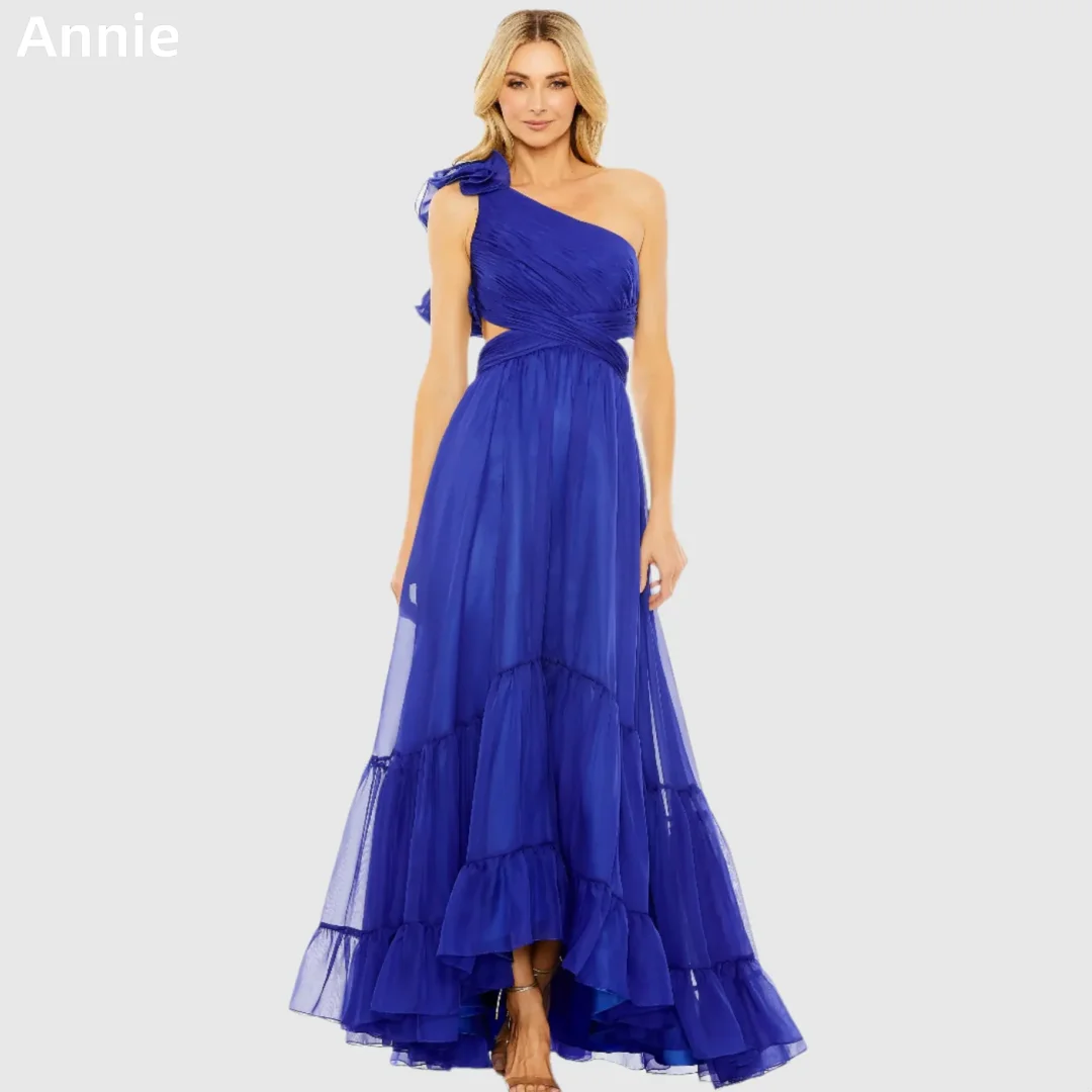 Annie Hand-curled Ruffles Prom Dresses Blue Open Back Evening Dresses Tulle A-line Elegant Lady Party Dresses فساتين سهرة
Annie Hand-curled Ruffles Prom Dresses Blue Open Back Evening Dresses Tulle A-line Elegant Lady Party Dresses فساتين سهرة