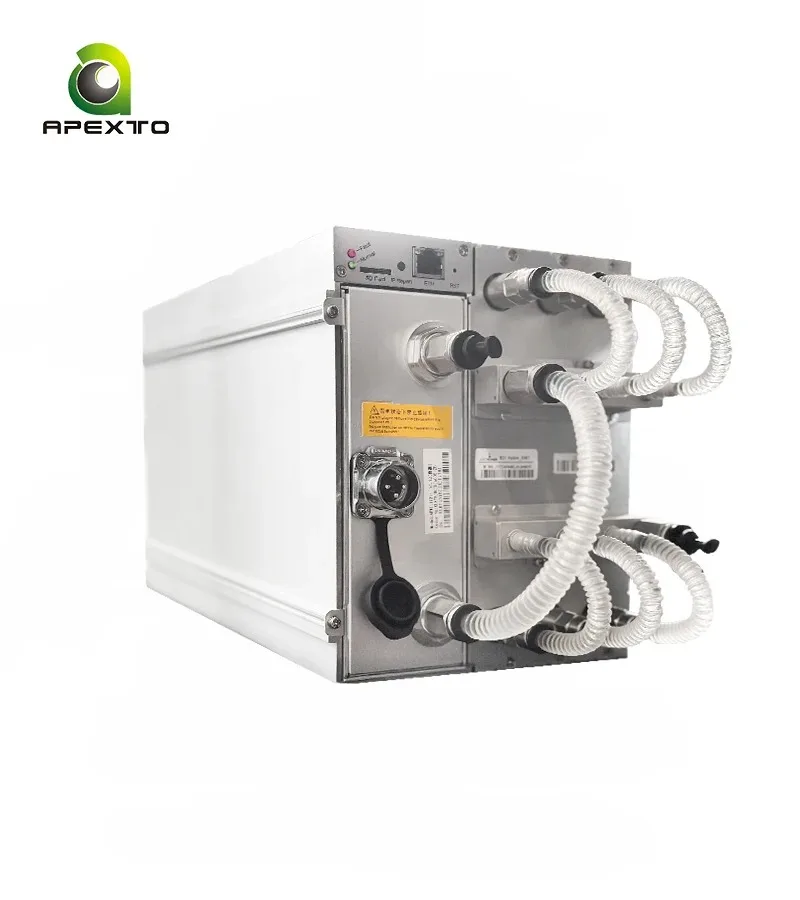 Оригинальный новый Antminer S23 Hydro 580T 5510W 9,5J/TH с гидроохлаждением Btc Miner 3 фазы 380 В Самый мощный биткойн BTC ASIC Hardware
Оригинальный новый Antminer S23 Hydro 580T 5510W 9,5J/TH с гидроохлаждением Btc Miner 3 фазы 380 В Самый мощный биткойн BTC ASIC Hardware