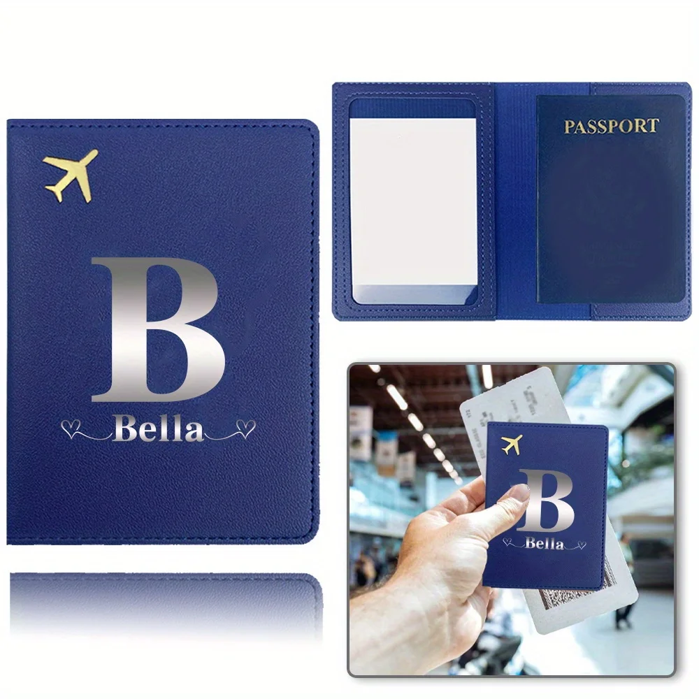 Faux Leather Personalized Passport Cover, Slim Multi-use Travel Wallet for Passport ID Card Coin Storage
Faux Leather Personalized Passport Cover, Slim Multi-use Travel Wallet for Passport ID Card Coin Storage