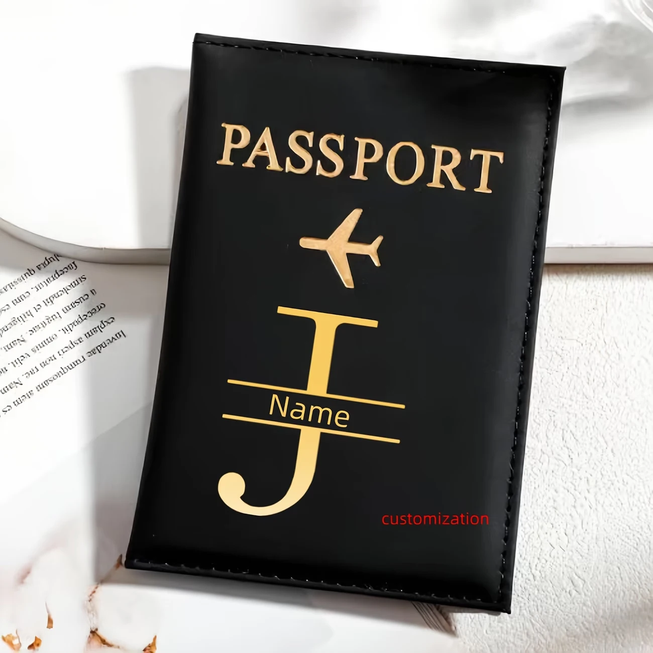 Customizable PU Passport Covers, from all 26 English letters to create exclusive, personalized DIY passport holders for couples.
Customizable PU Passport Covers, from all 26 English letters to create exclusive, personalized DIY passport holders for couples.