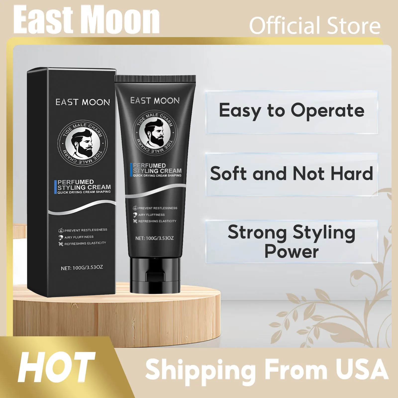 Мужской крем для укладки волос, длительный выпрямляющий сильный фиксатор, пушистый, нежирный, уменьшающий вьющиеся волосы, фиксированный восковой лосьон
Мужской крем для укладки волос, длительный выпрямляющий сильный фиксатор, пушистый, нежирный, уменьшающий вьющиеся волосы, фиксированный восковой лосьон