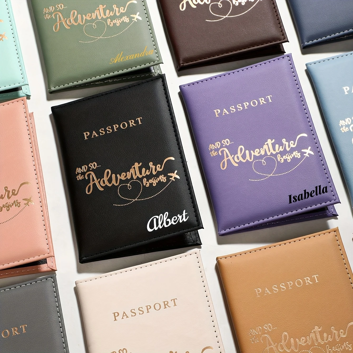 1pc Personalized Customizable Letter Passport Holder, Fashionable DIY Name Document Organizer, Travel Business Passport Case
1pc Personalized Customizable Letter Passport Holder, Fashionable DIY Name Document Organizer, Travel Business Passport Case