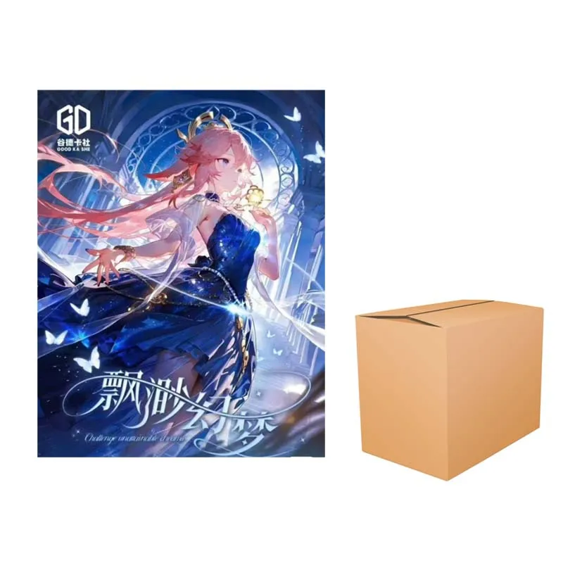 Gudeka Club Wholesales Goddess Story Collection Mei Card Booster Box Wave1 Ethereal Dream Kids Toys Playing Cards Tables Games
Gudeka Club Wholesales Goddess Story Collection Mei Card Booster Box Wave1 Ethereal Dream Kids Toys Playing Cards Tables Games