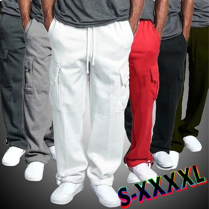 Men's Casual Sweatpants Soft Sports Pants Jogging Pants Fashion Running Trousers Loose Long Cargo Pants
Men's Casual Sweatpants Soft Sports Pants Jogging Pants Fashion Running Trousers Loose Long Cargo Pants