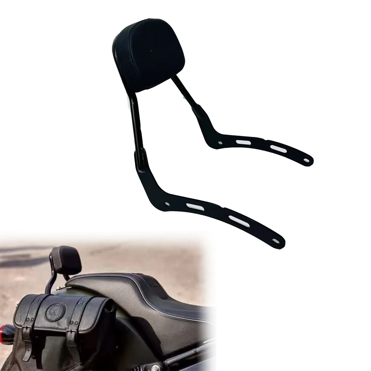 Motorcycle Passenger Backrest Sissy Bar for Indian Chieftain Dark Horse Chifbobber Supper Chief
Motorcycle Passenger Backrest Sissy Bar for Indian Chieftain Dark Horse Chifbobber Supper Chief