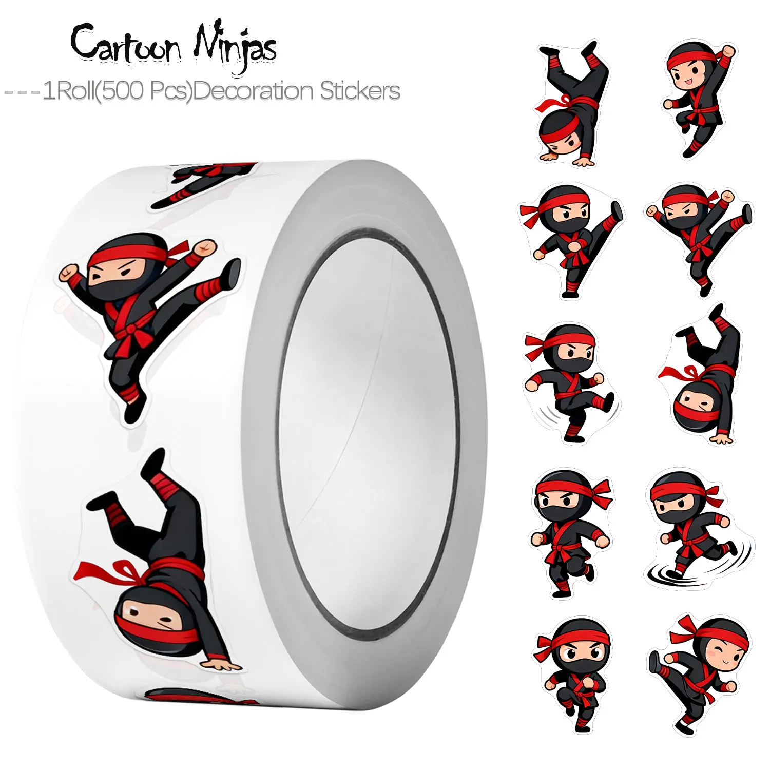 1 рулон (500 шт.) нерегулярные мультяшные забавные наклейки ниндзя, наклейки, художественные украшения, уплотнительные этикетки, домашний декор, подарочная упаковка
1 рулон (500 шт.) нерегулярные мультяшные забавные наклейки ниндзя, наклейки, художественные украшения, уплотнительные этикетки, домашний декор, подарочная упаковка