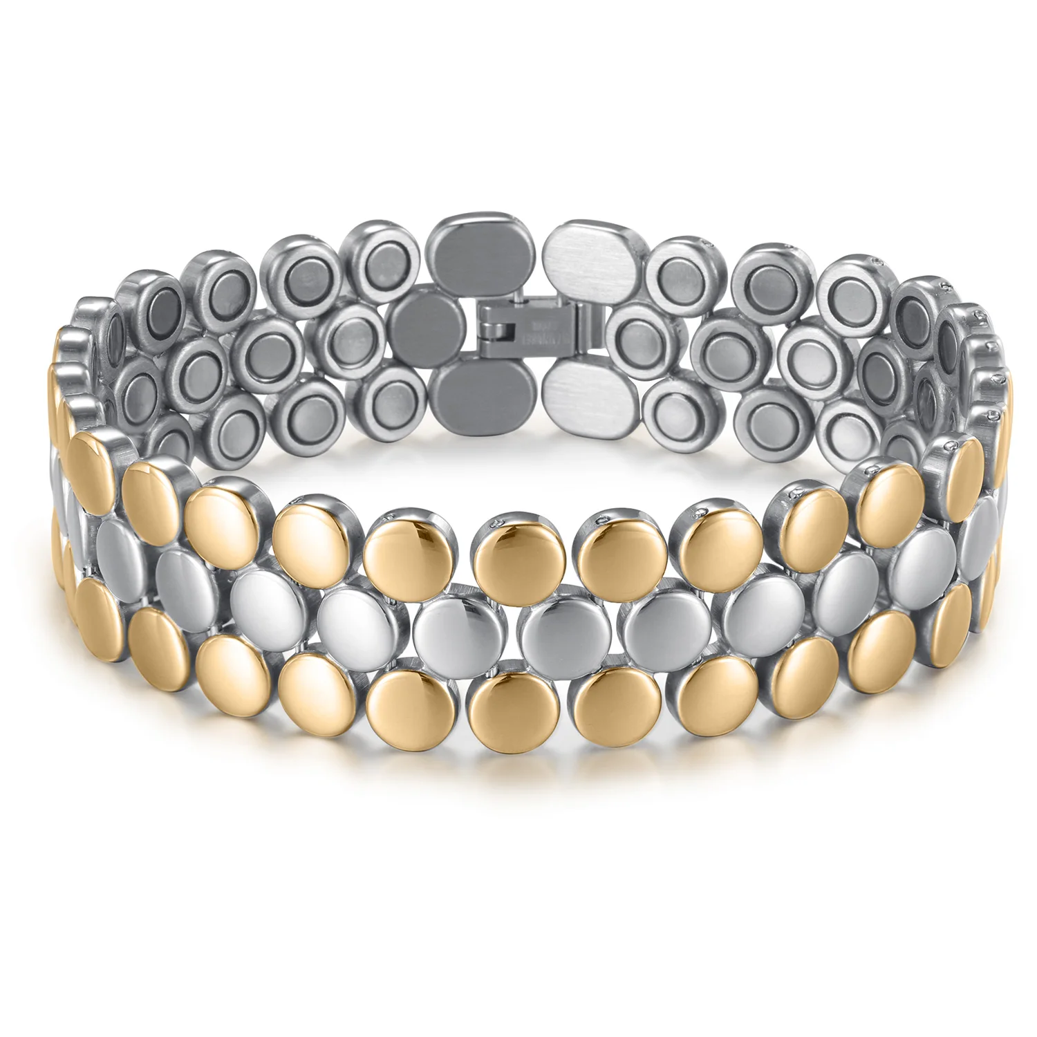 WelMag Stainless Steel Full Magnetic Bracelet For Men Women Bracelets Fashion Jewelry Gifts
WelMag Stainless Steel Full Magnetic Bracelet For Men Women Bracelets Fashion Jewelry Gifts