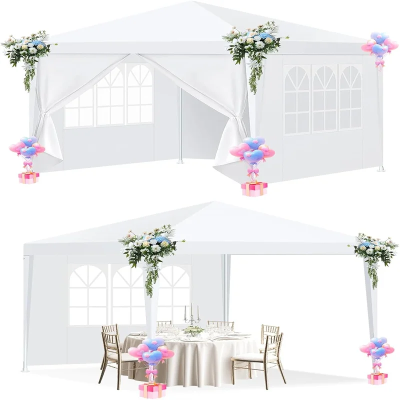 3x3/3x6/3x9m Gazebo with Windows & Removable SideWalls,Garden Party Tent For Wedding,Commercial Activities,Patio,Backyard,Market
3x3/3x6/3x9m Gazebo with Windows & Removable SideWalls,Garden Party Tent For Wedding,Commercial Activities,Patio,Backyard,Market