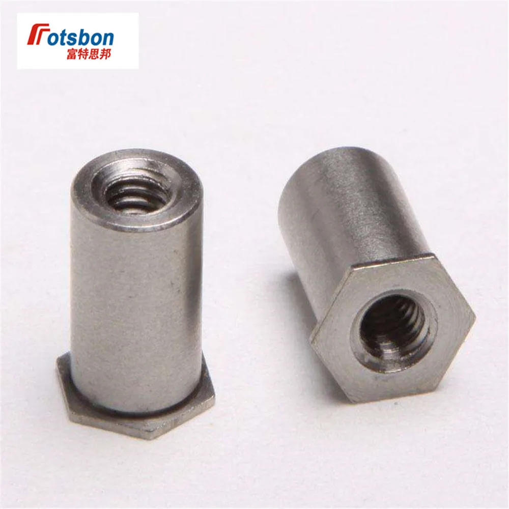 SO-M3 Self Clinching Feigned Crimped Press-fit Standoffs Hex Rivet Nut Thru-hole Spacer Threaded Sheet Metal Panels Carbon Steel
SO-M3 Self Clinching Feigned Crimped Press-fit Standoffs Hex Rivet Nut Thru-hole Spacer Threaded Sheet Metal Panels Carbon Steel