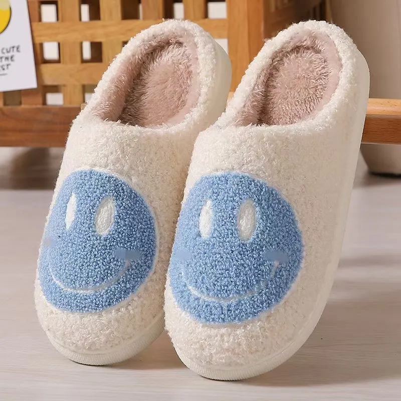 Smile Face Slippers for Women and Men, Retro Comfy Warm Soft Fuzzy Plush Slip-On House Shoes Funny Cute Happy Smile Home Winter
Smile Face Slippers for Women and Men, Retro Comfy Warm Soft Fuzzy Plush Slip-On House Shoes Funny Cute Happy Smile Home Winter