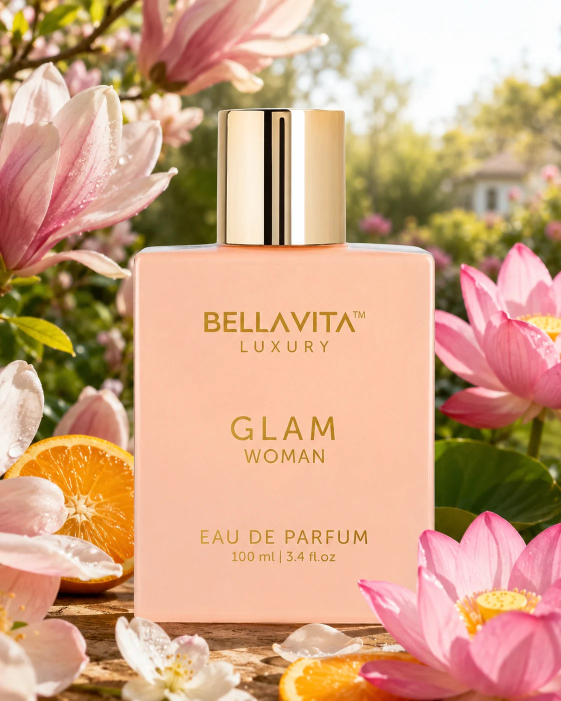 Glam Woman by BellaVita 100ml/3.4oz Long-Lasting Perfume Women Fragrance For Daily Use
Glam Woman by BellaVita 100ml/3.4oz Long-Lasting Perfume Women Fragrance For Daily Use