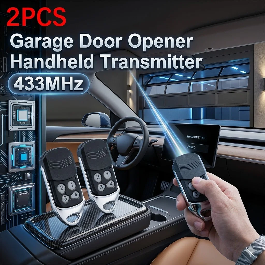 2pcs For FORESEE FR1 FR36 FR30 FR36B FR4 FR11 FR32 FR36A FR38 FR42 FR46 433MHz Garage Door Opener Rolling Code
2pcs For FORESEE FR1 FR36 FR30 FR36B FR4 FR11 FR32 FR36A FR38 FR42 FR46 433MHz Garage Door Opener Rolling Code